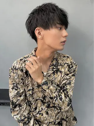 メンズ REBECCA 宮崎伊玖のヘアスタイル