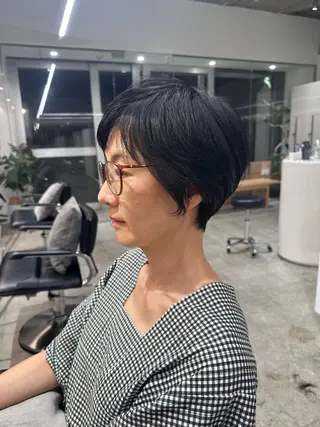 ショート mio/【日本橋】 撮影モデルのヘアスタイル