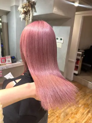 セミロング カラー akane .のヘアスタイル