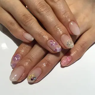 ネイル 渡邊 束紗のネイルデザイン