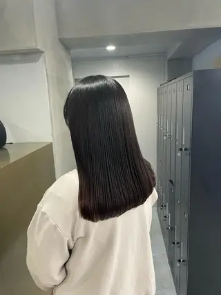 ロング カラー ヘアアレンジ HERMITAGE/ chihiroのヘアスタイル