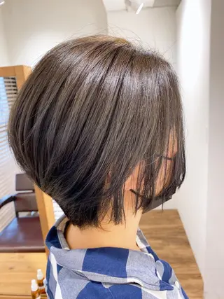 ショート カラー ハイライト⭐️上野 高広のヘアスタイル
