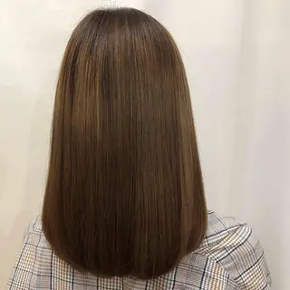ロング 🍀失敗しない 縮毛矯正熊谷竜馬🍀のヘアスタイル