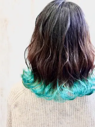 ミディアム GATE. staffのヘアスタイル