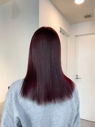 セミロング カラー ヘアアレンジ 🦠デザインカラー/ 魚瀬あおい🦠のヘアスタイル