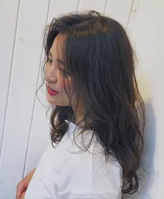 ロング パーマ ダメージレスサロン✨ kayo🌱のヘアスタイル