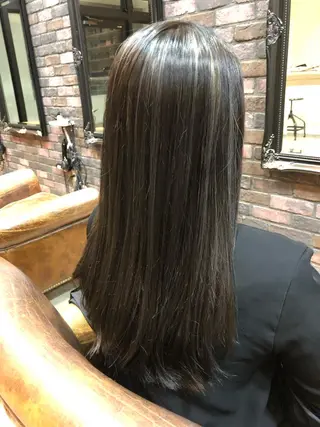 ロング カラー ヘアアレンジ 松尾謙佑【ハイライト LEDエクステ】のヘアスタイル