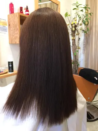 セミロング ロング ツヤ髪専門美容師 桑原 和誠のヘアスタイル