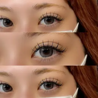 マツエク・マツパ MAQUM𖤐 Satsumiのマツエク・マツパデザイン