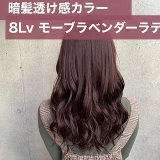 ロング カラー ブリーチなし✨艶髪 カラー𓃲YAGIのヘアスタイル