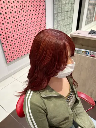ロング カラー 諸橋 陸斗のヘアスタイル