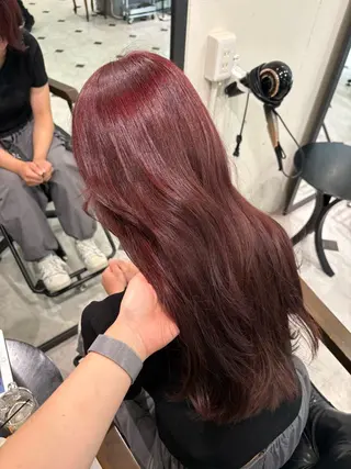 ロング 宇野愛華∕ パーマスタイルのヘアスタイル