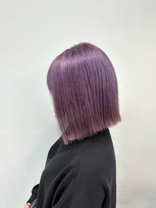 ミディアム カラー 中川 茜里のヘアスタイル