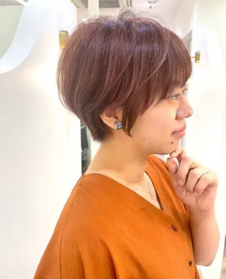 ショート 深谷 薫のヘアスタイル