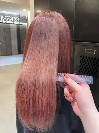 ロング 長尾 みのりのヘアスタイル