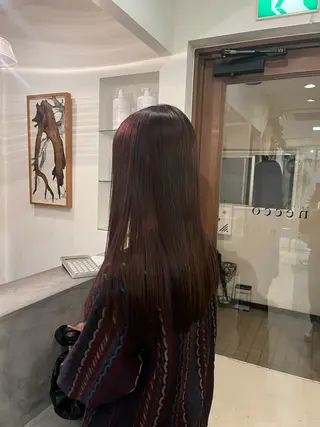 ロング カラー 柴田 さくらのヘアスタイル