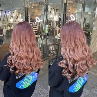 ロング カラー ハイライト/レイヤー /ハイトーン/AOIのヘアスタイル
