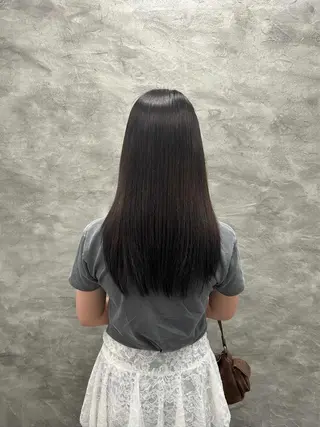 カラー ルプラボウ ふくい きなりのヘアスタイル