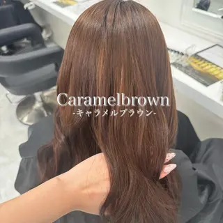 セミロング カラー 🧁透明感×モテ💞 WカラーNanamiのヘアスタイル