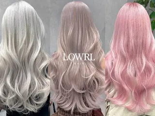 ロング ブリーチ/ハイトーン LOWRL【ロウル】のヘアスタイル