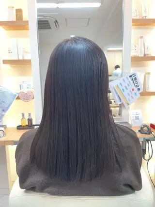 ロング 柏田 かりんのヘアスタイル