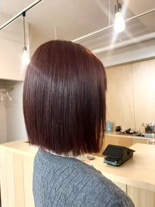 カラー ひな‪‪︎/暖色 柔color🫧のヘアスタイル