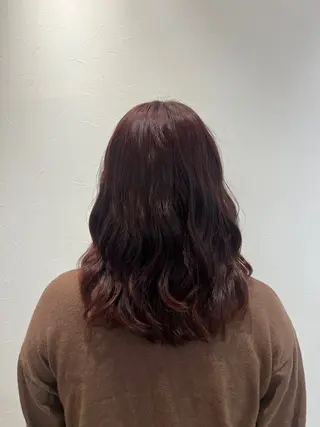 ミディアム ふわモテ/艶カラー yuki♡♡のヘアスタイル