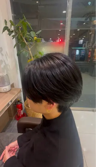 パーマ メンズ 勝見 美春のヘアスタイル