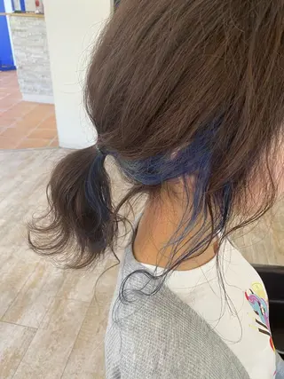 ミディアム カラー Agu 清尾 浩昭のヘアスタイル