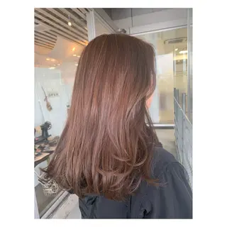 ロング カラー RINKA 琳茄のヘアスタイル