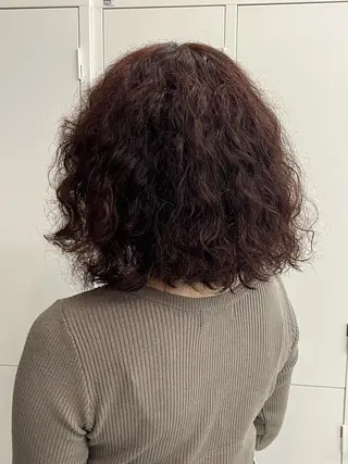 ミディアム パーマ ✨🫧ショート・ボブ 特化🫧✨古川凌大のヘアスタイル