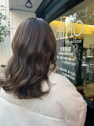ミディアム 坂谷 BUCKS/縮毛矯正のヘアスタイル