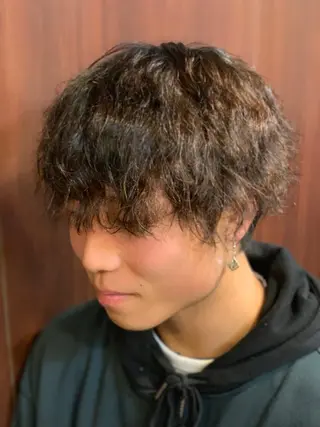 パーマ ヤマダ リョウトのヘアスタイル