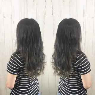 セミロング 必ず笑顔で帰っていた だきます！安田祐貴のヘアスタイル