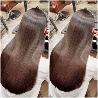 ロング カラー 🌼二本柳 🌼のヘアスタイル