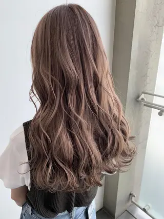 セミロング カラー 中塚 義人のヘアスタイル