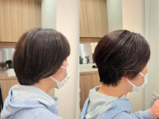 ショート 野村 果音(カノン)のヘアスタイル