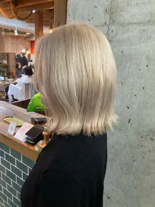 ミディアム カラー 💖カラー/ブリーチ 💖あつやのヘアスタイル