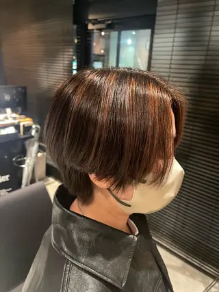 ショート カラー rin 🖤〈大宮〉のヘアスタイル