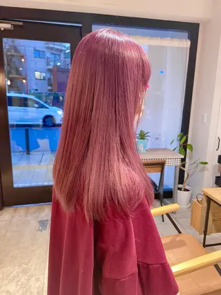 ロング カラー 東 みのりのヘアスタイル