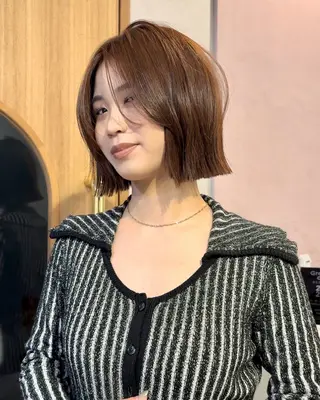 ミディアム はまだ かんたのヘアスタイル