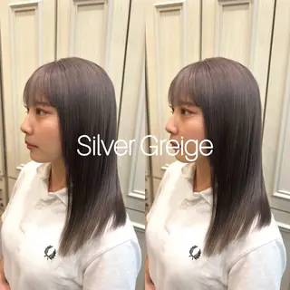 ミディアム 梅田美容室/ ウルフカットのヘアスタイル