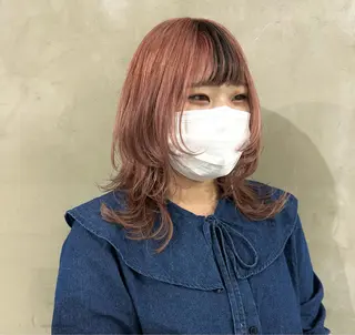セミロング カラー パーマ ヘアアレンジ メンズ ササキカズマ〻透明感 〻色落ち〻赤み消しのヘアスタイル