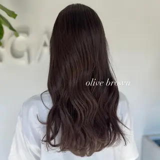 ロング カラー 透明感カラー／ 艶感カラー／RAMUのヘアスタイル