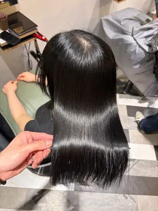 ロング カラー 圧倒的髪質改善 ✂︎飯島悠介のヘアスタイル