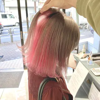 ショート カラー ✨髪質改善専門店✨ QOLU✨のヘアスタイル