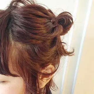 ミディアム yuki watanabeのヘアスタイル