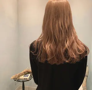 ロング カラー ベージュ🤎透明感 カラー🤎anriのヘアスタイル