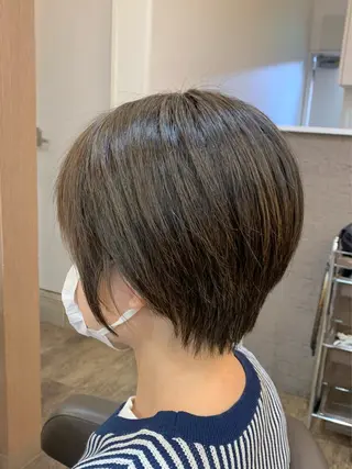 ショート 福原遼華/小顔ショー ト/髪質改善のヘアスタイル