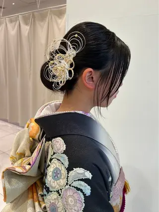 ヘアアレンジ 🐈‍⬛SARA🎀 縮毛矯正のヘアスタイル